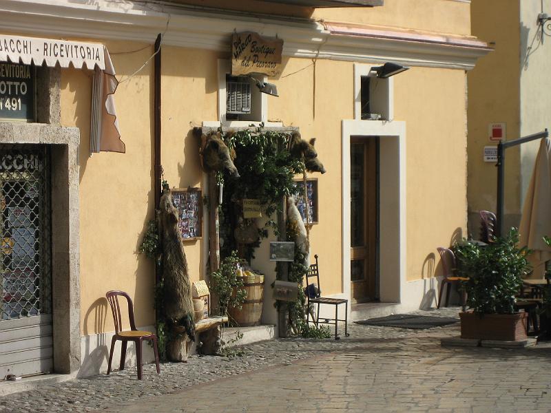 Assisi, Norcia and Perugia - Norcia - local shop